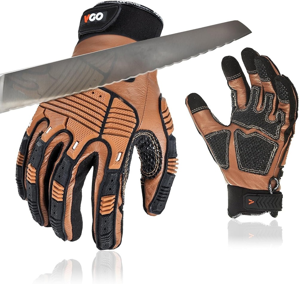 Ergonomic X-Large Safety Gloves – Cut Resistance & Touchscreen Compatible