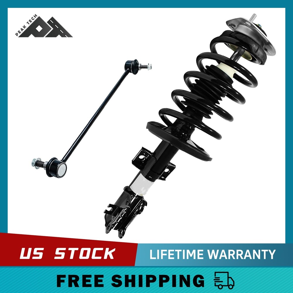 2003-2014 Volvo XC90 Front Left Strut & Sway Bar Link Assembly