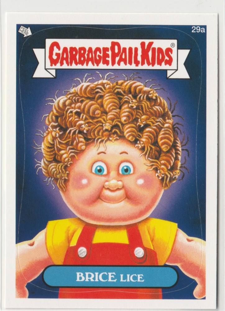 Brice Lice #29a Garbage Pail Kids GPK 2012 Series 1 BNS1 Brand New