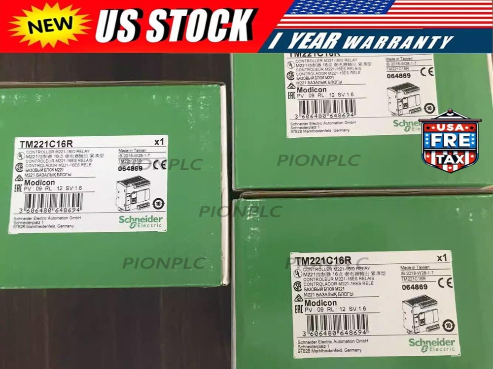 1PC TM221C16R PLC Module TM221C16R New In Box Free Fast Shipping