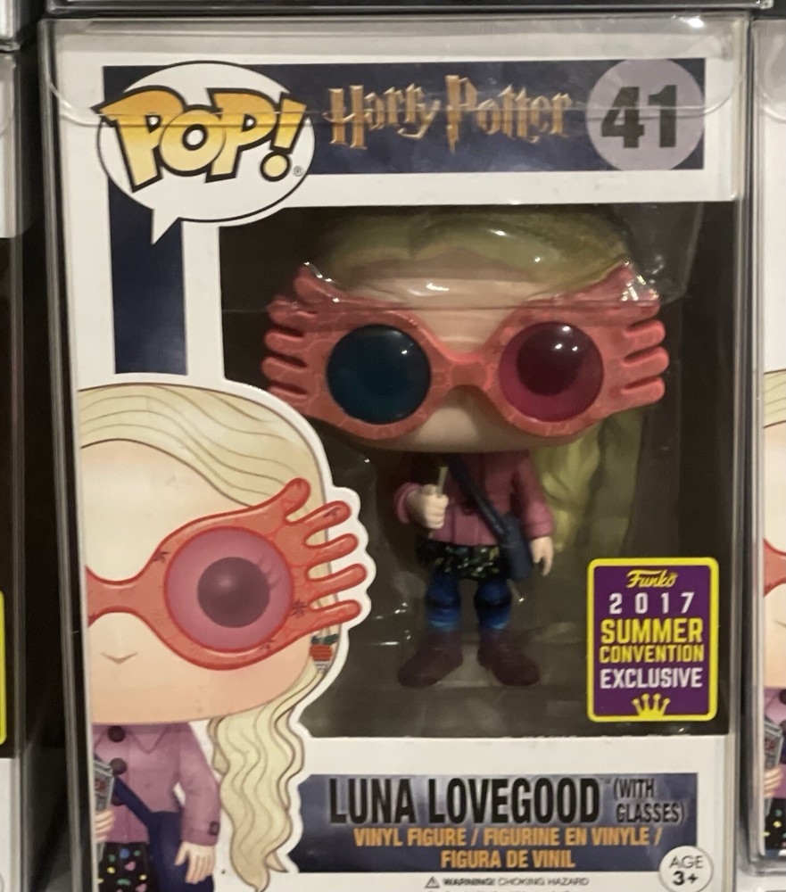 Funko Pop Harry Potter Luna Lovegood (w/ Glasses) Summer Convention Exclusive