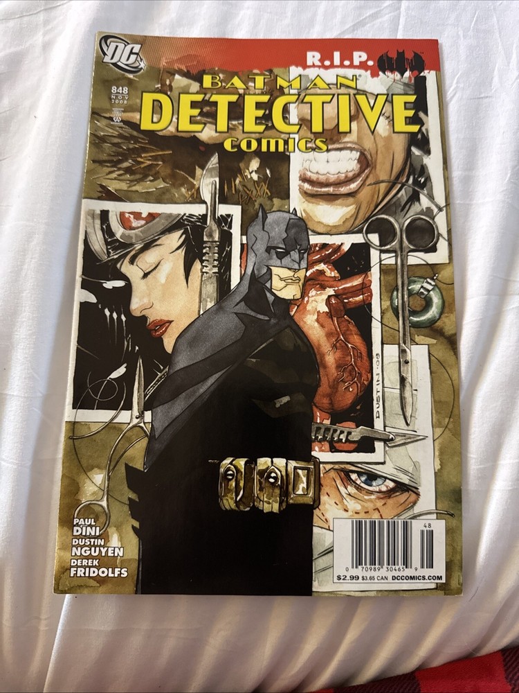 Detective Comics #848 DC Comics November 2008 Batman Issue
