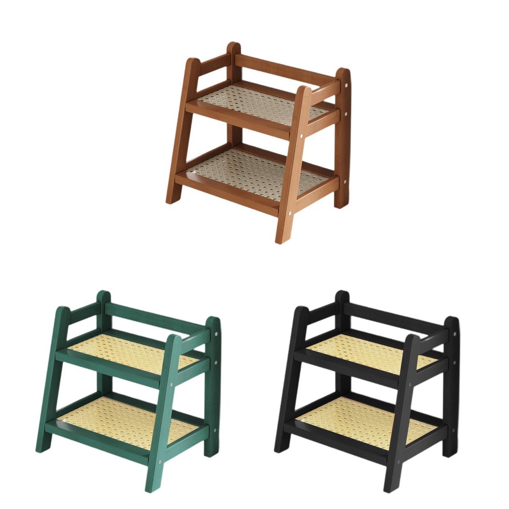 Coffee Cup Stand 2 Layer Living Room Bathroom Space Saving Bottle Drain Rack