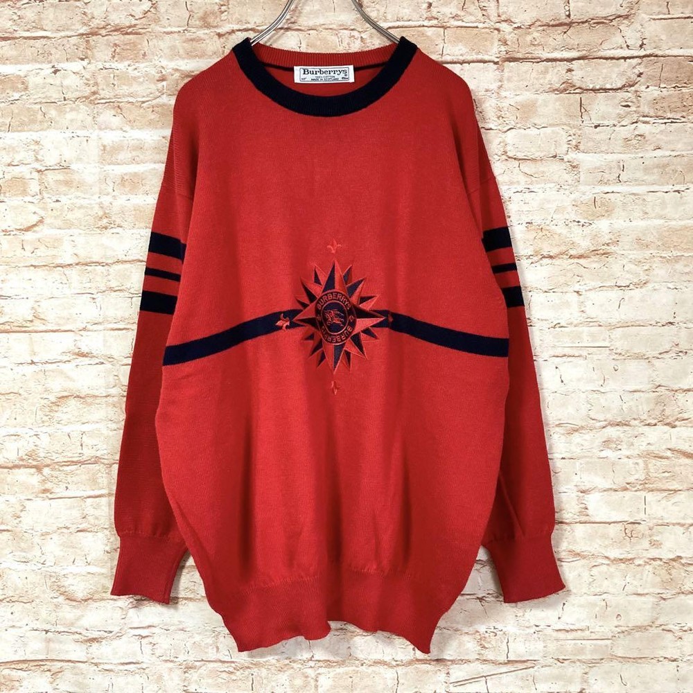 Burberry knit sweater Men's Fashion from Japan