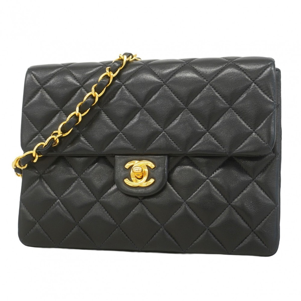 Chanel Mini Matelasse Lambskin Shoulder Bag with Chain 334156
