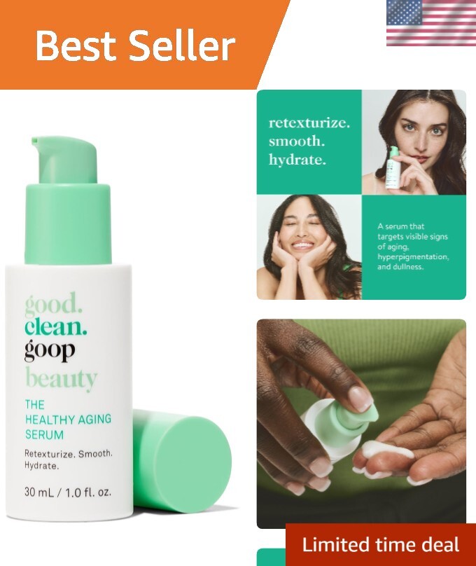 The Healthy Aging Serum: Wrinkle-Smoothing Facial Treatment with Goji Berry Oil