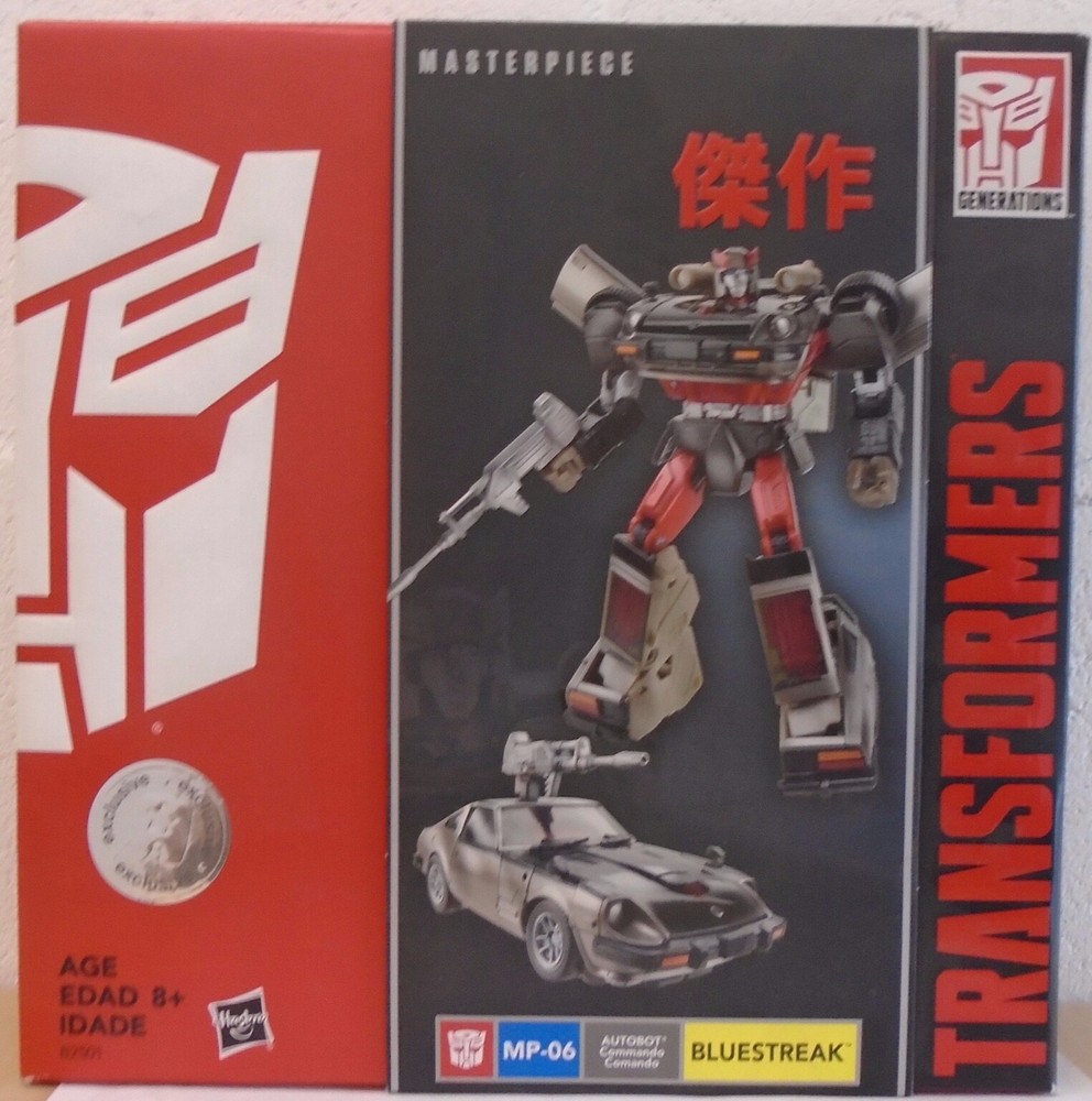 Transformers Masterpiece Bluestreak MP-06 2015 TRU Toys R Us Hasbro SDCC SEALED