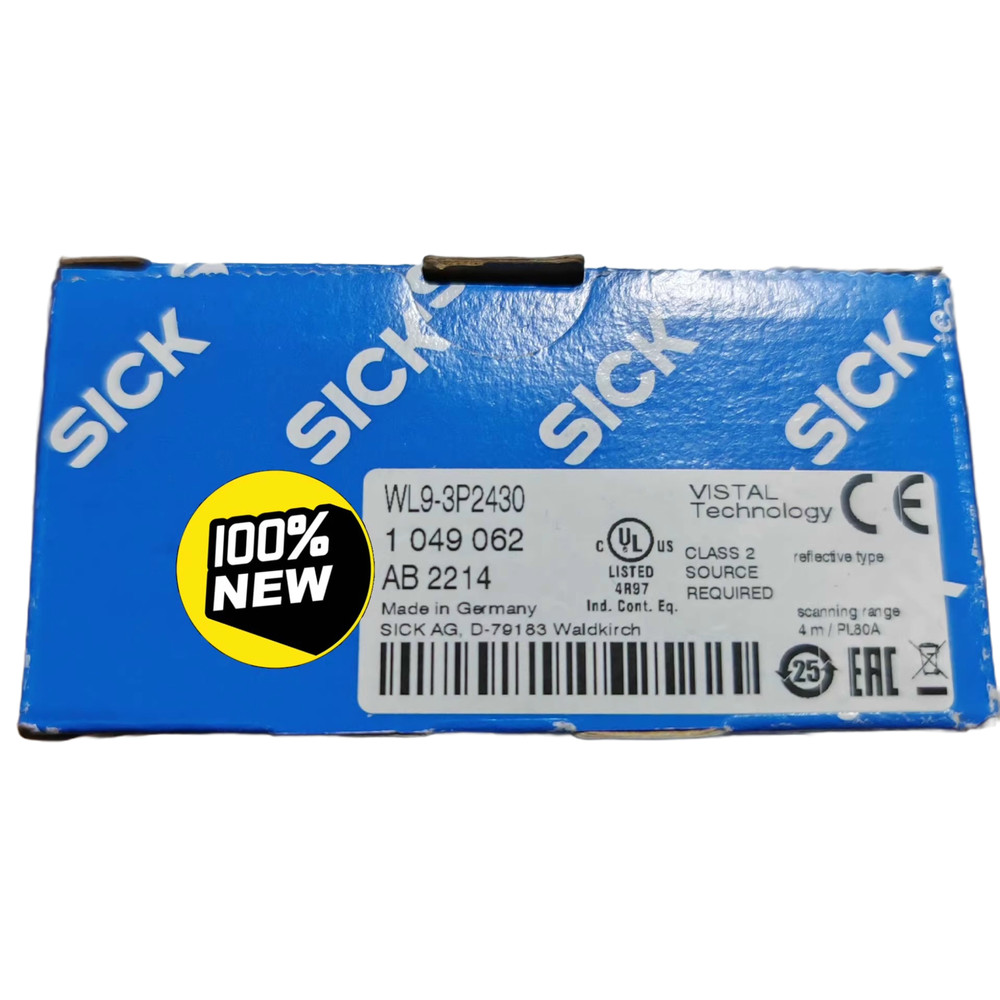 1pcs SICK WL9-3P2430 1049062 Photoelectric Sensor