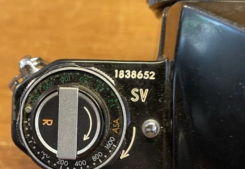 *Very Rare Black : Near Mint* Pentax SV Film Camera Super Takumar 55mm F/1.8 /JP