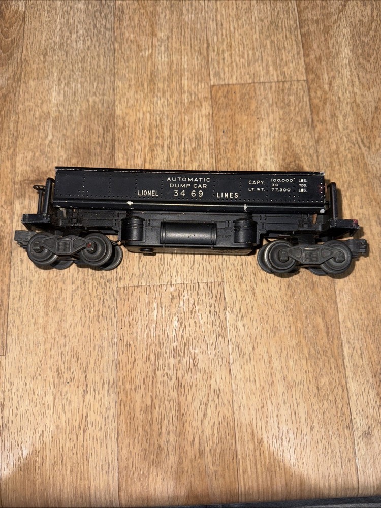 Post-war Lionel 3469 Operating Dump Car VG From 1950s