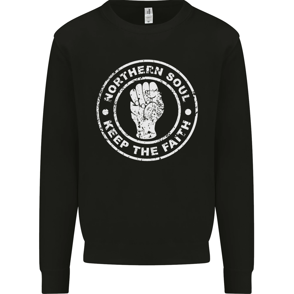 Northern Soul Keeping the Faith Mens Sweatshirt Jumper