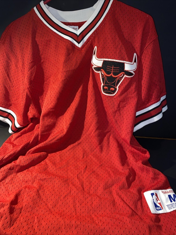 Chicago Bulls Mitchell & Ness NBA Vintage Throwback Jersey