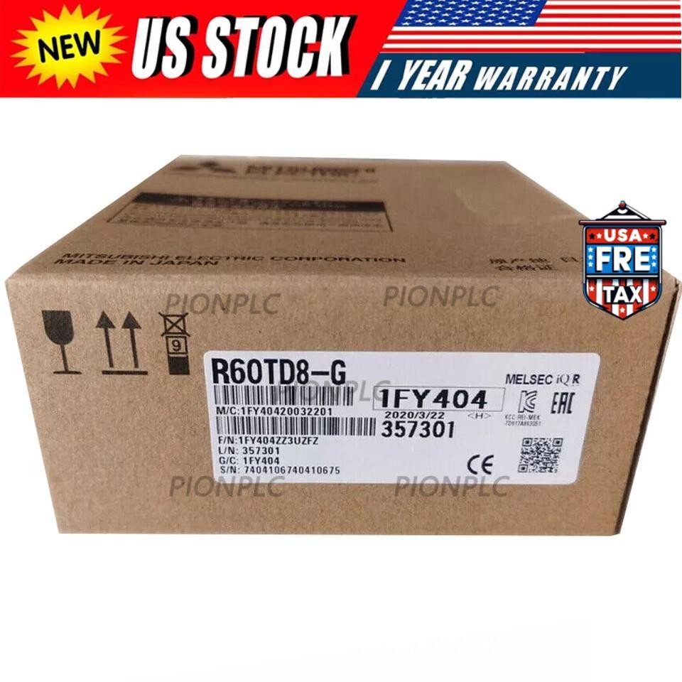 R60TD8-G New Sealed Mitsubishi PLC Module R60TD8-G
