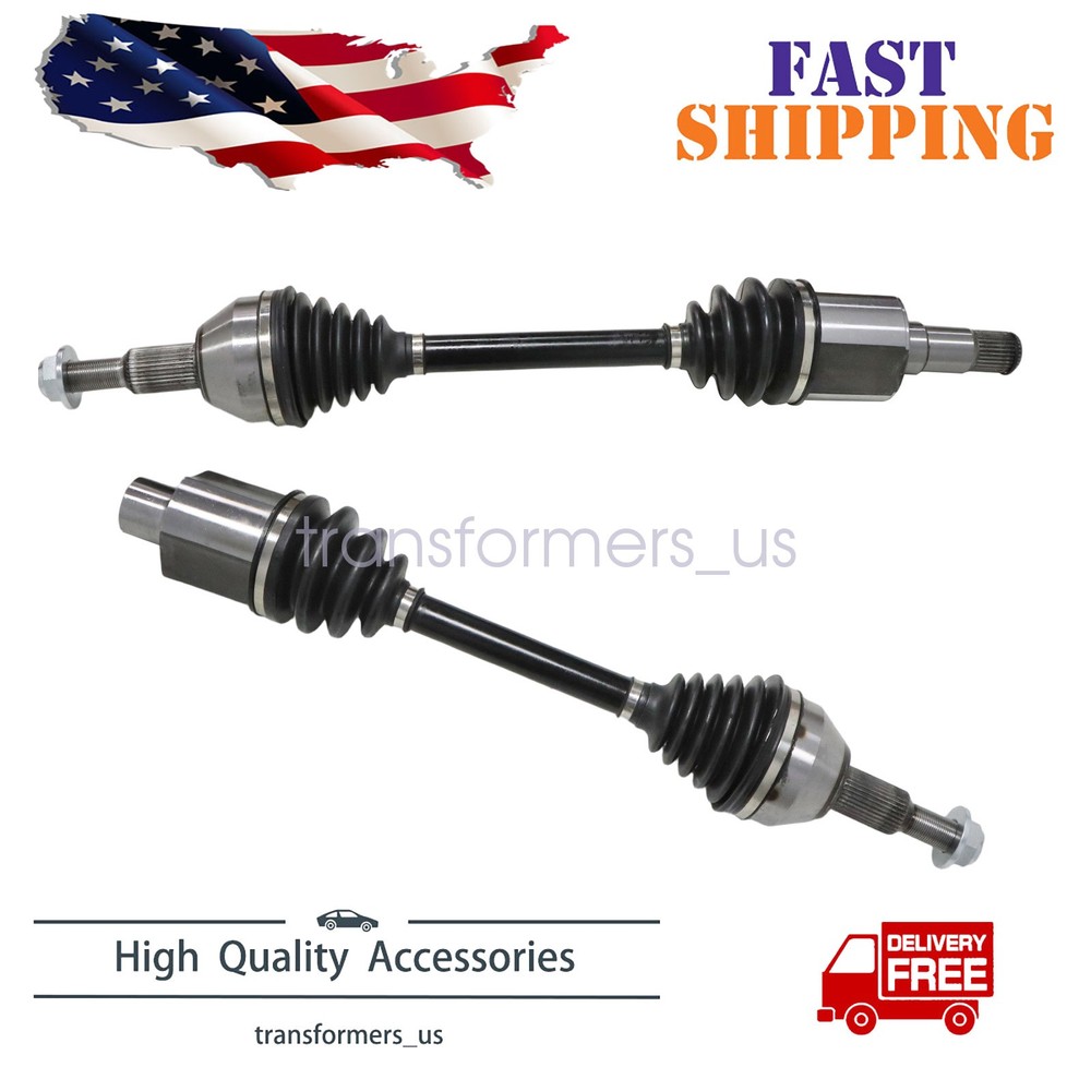 2pcs Front CV Axle Drive Shaft Kit Fit 2008-2020 Dodge Grand Caravan 3.6L 4.0L