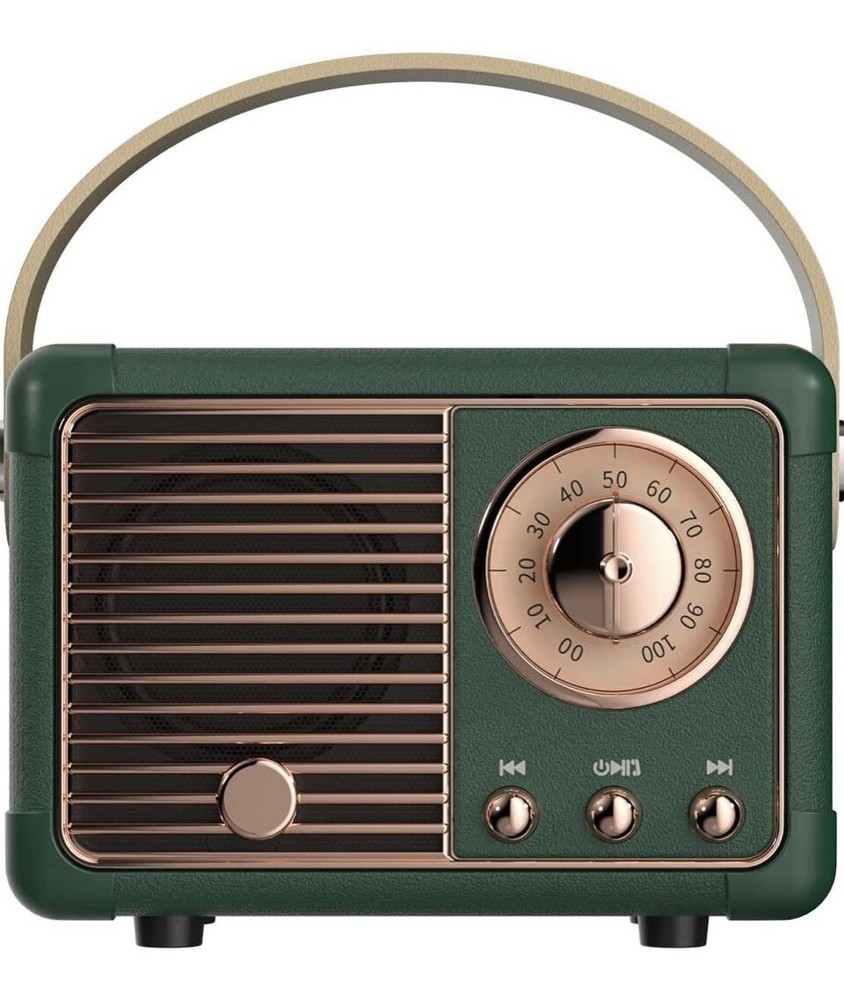 Retro Bluetooth Speaker, Vintage Decor, Mini Wireless Bluetooth Speaker