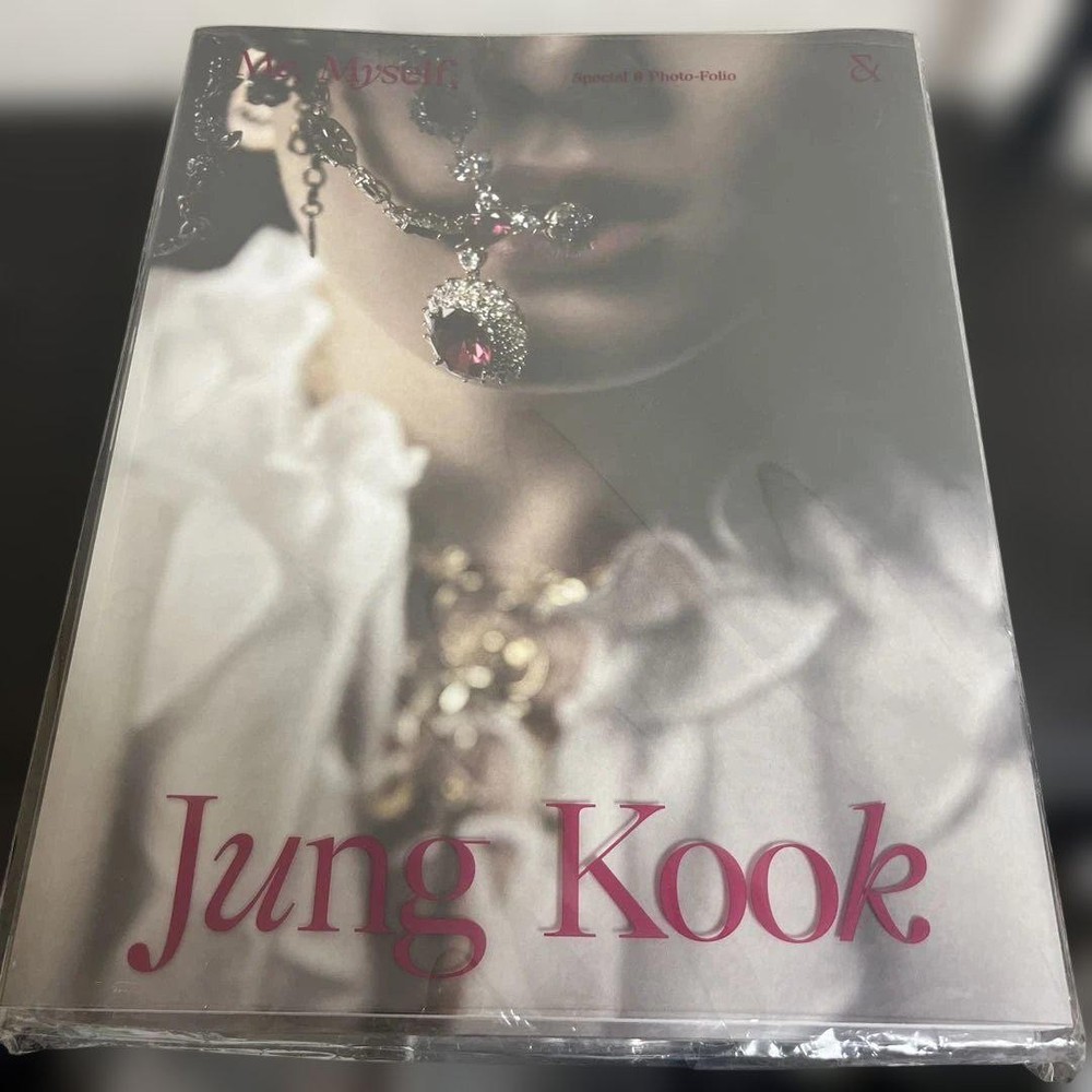 BTS Jungkook Me Myself Special 8 Photo Folio KPop Photobook Album